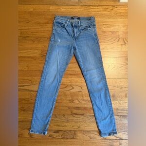 Express Light Blue Women's Skinny Jeans